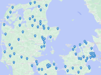 Sådan fordeler de 124 ansøgninger sig jævnt over landet. 52 af landets 98 kommuner er repræsenteret.