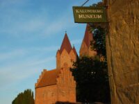 Guided tur i Højbyen, Kalundborgs middelalderbydel. Foto: Museum Vestsjælland